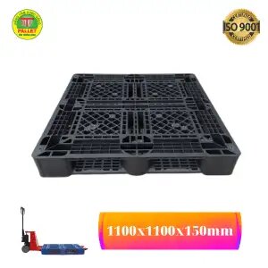 Pallet Nhựa 1100x1100x150mm Đen